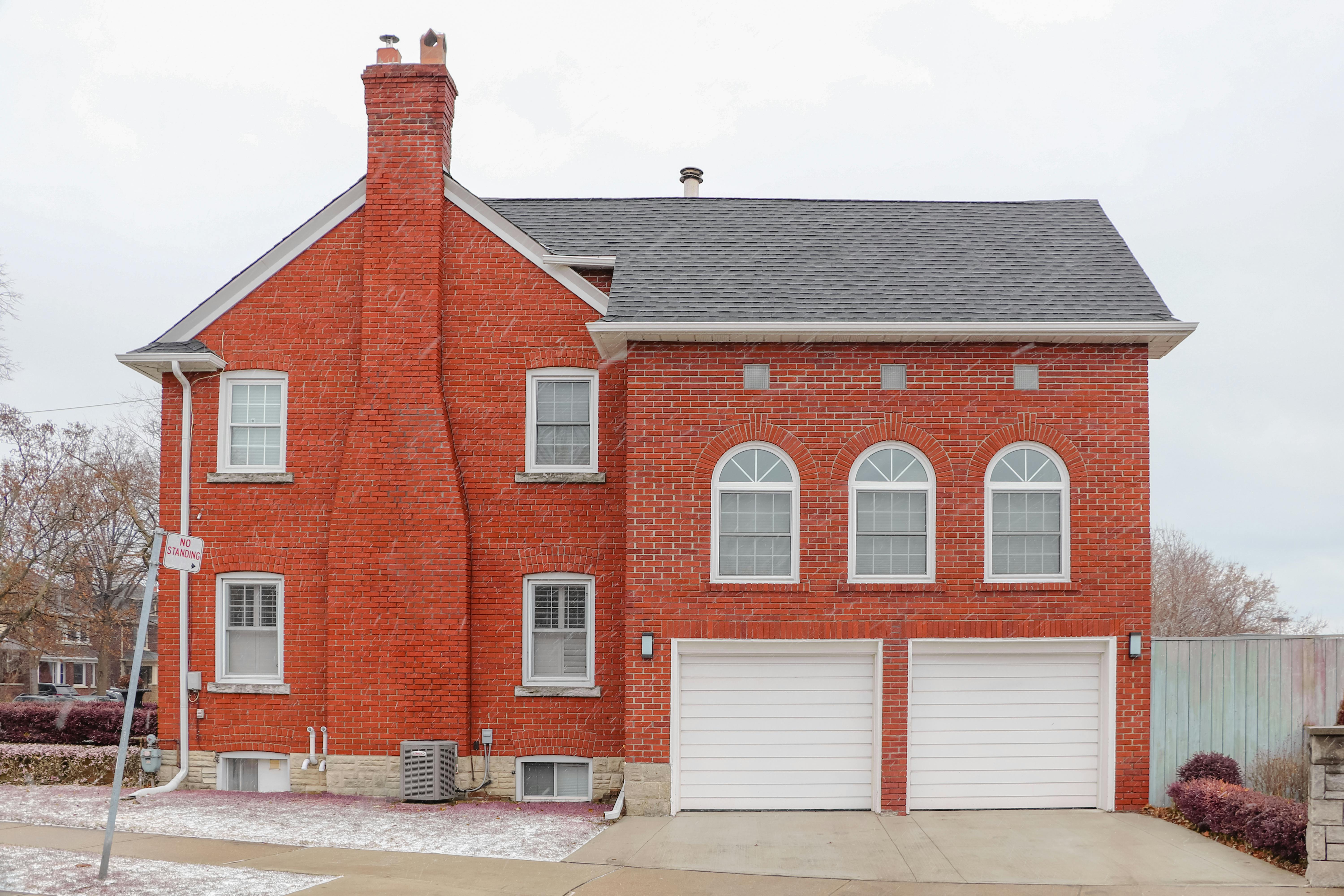 Historic building with professional garage door service in Oceanside, CA